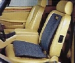 The Backfriend Backrest & Seat in a car