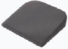 Seat wedge without coccyx cut-out