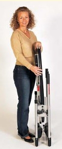 The Mastercare Mini Back-A-Traction folded up