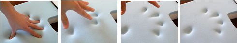 The Triple-CV Coccyx Cushion Visco Memory Foam