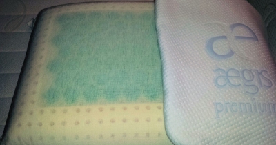 Velda Metropolitan Cool Gel Latex Pillow - Gel Side