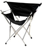 The Out & About Folding Walking Stick Seat Black