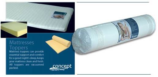 Concept Memory Sleep Mattress Toppers